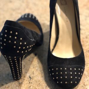 Studded Anne Klein heels